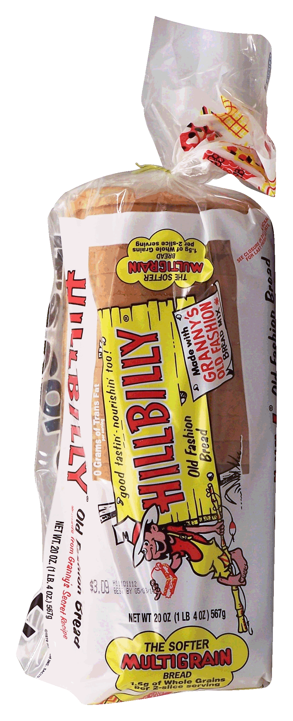 Hillbilly  old fashion sliced bread loaf, multigrain Full-Size Picture